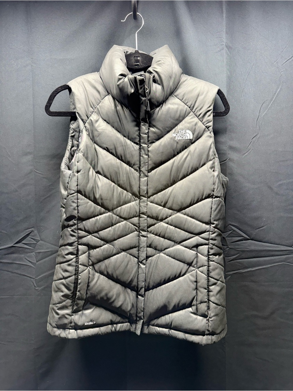 The North Face Women's Quilted Insulated Vest - Black Sz M (15aq)
